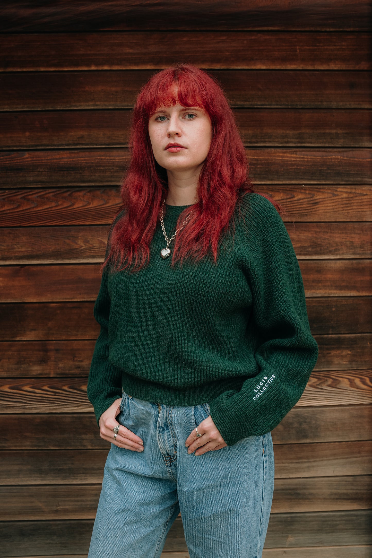 CREW Pull en laine Femme