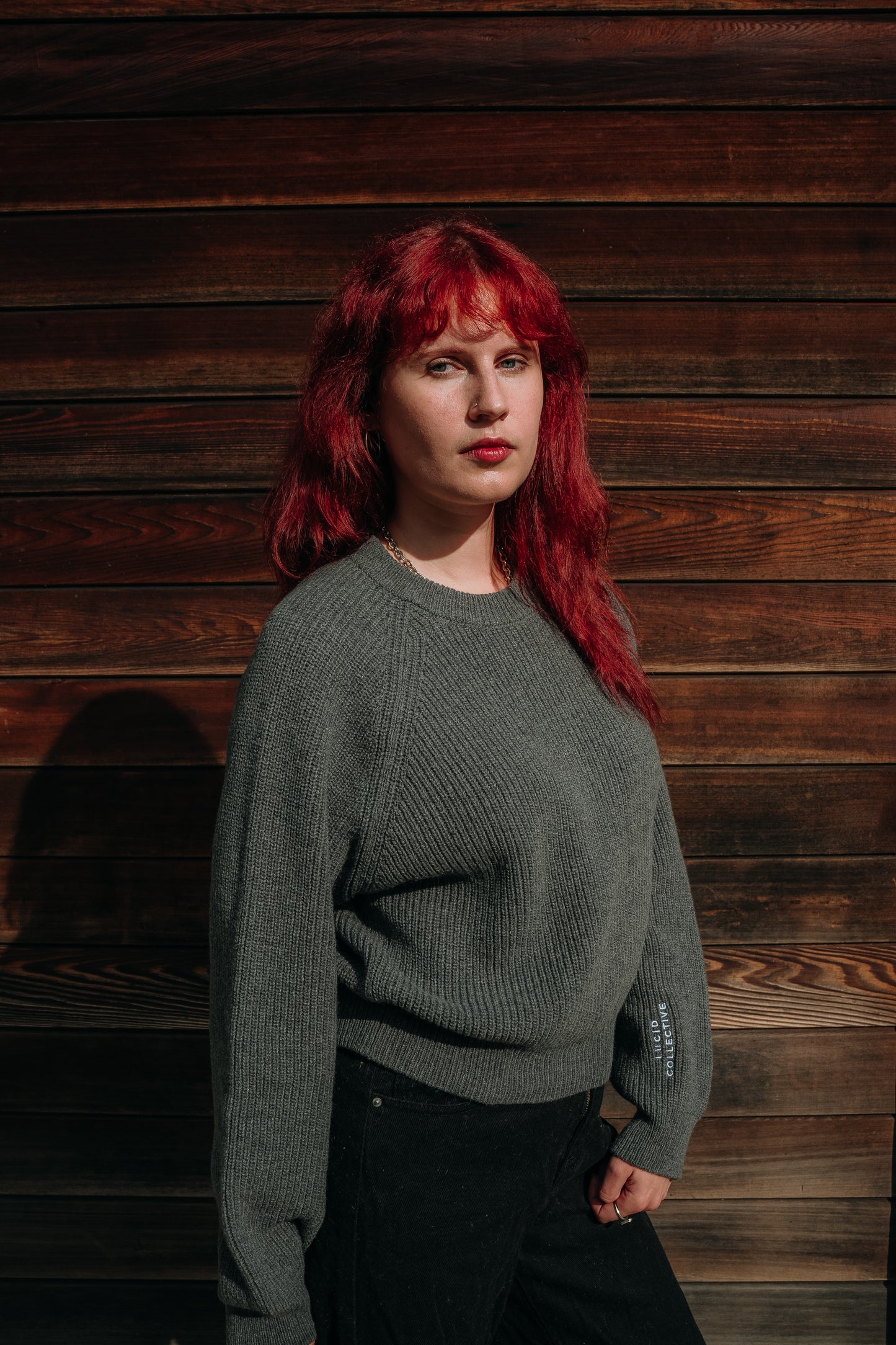 CREW Pull en laine Femme