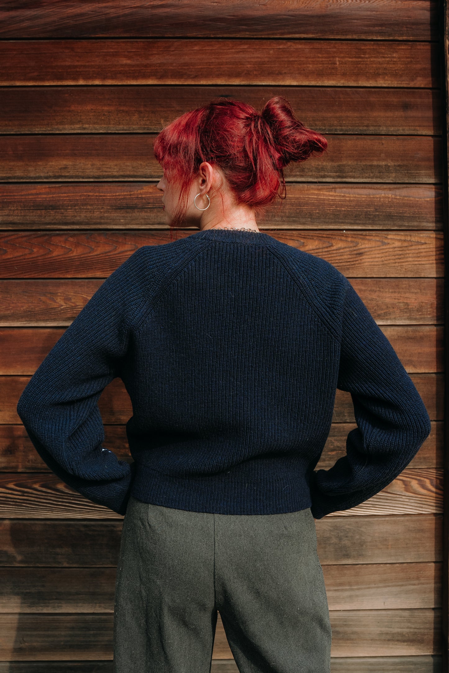 CREW Pull en laine Femme