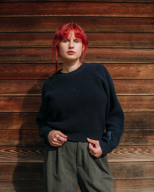 CREW Pull en laine Femme
