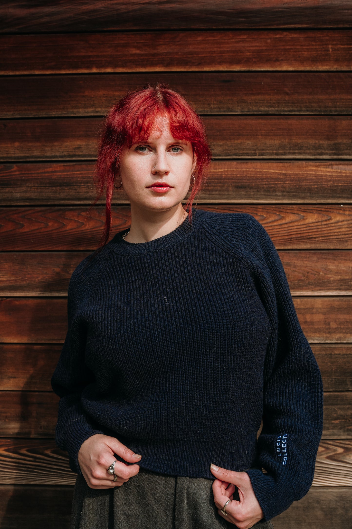 CREW Pull en laine Femme