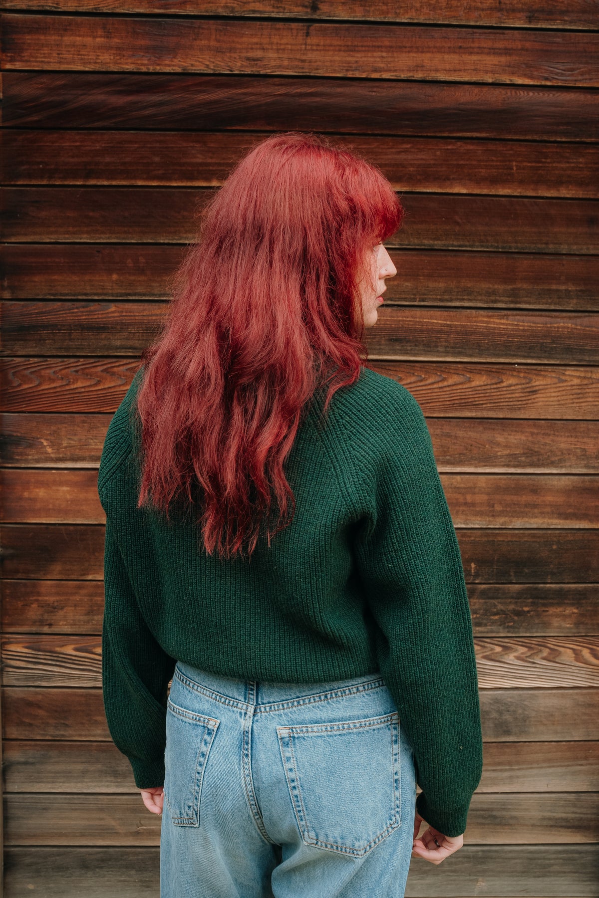 CREW Pull en laine Femme