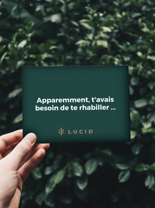 Carte cadeau Lucid Collective recto
