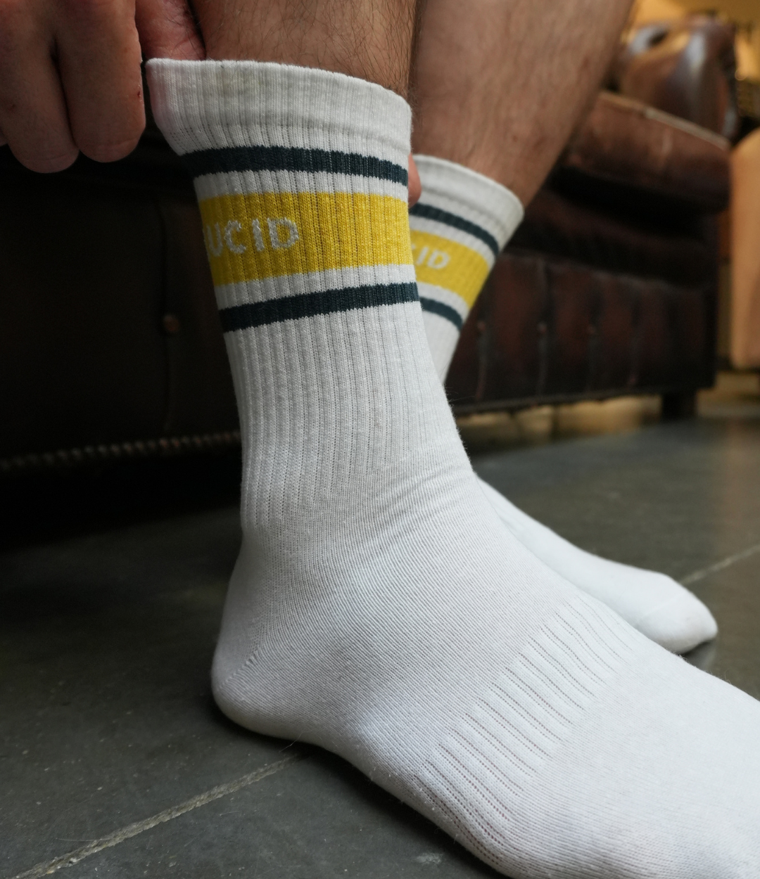 Chaussettes Unisexes look sportif coloré