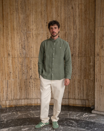 Chemise Homme lin tissé en Belgique