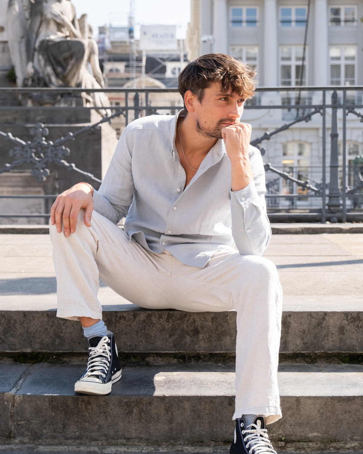 Chemise Homme labellisée Masters of Linen