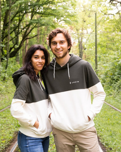 Hoodie Unisexe intérieur gratté design sport