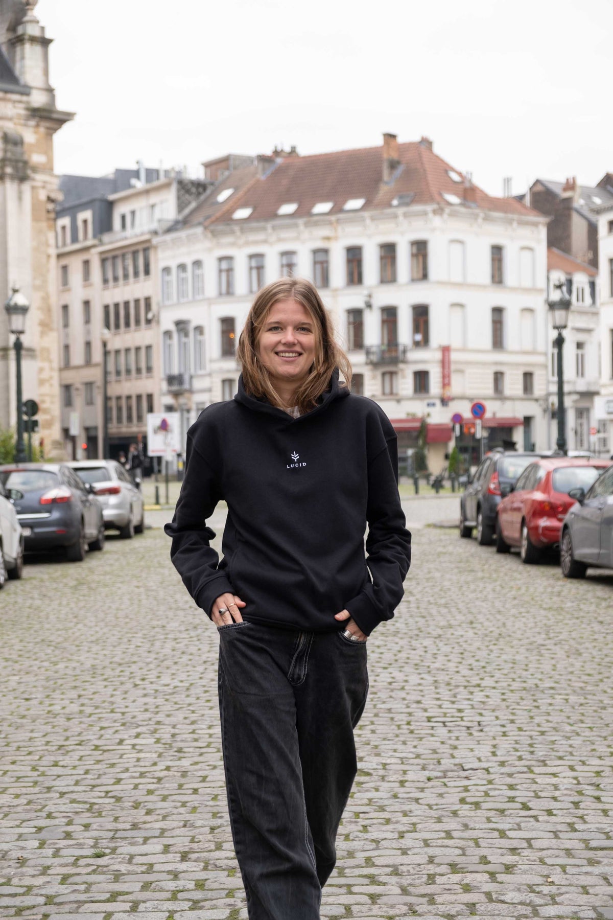 Hoodie Unisexe matière recyclée durable