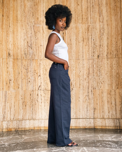 FLOW Pantalon Chino femme