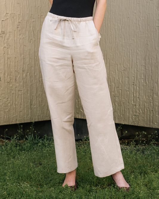 Pantalon en lin Femme 100% lin français