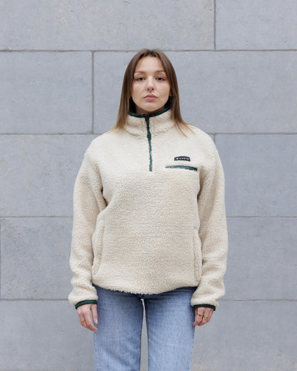 Polaire Sherpa Unisexe épaules oversize