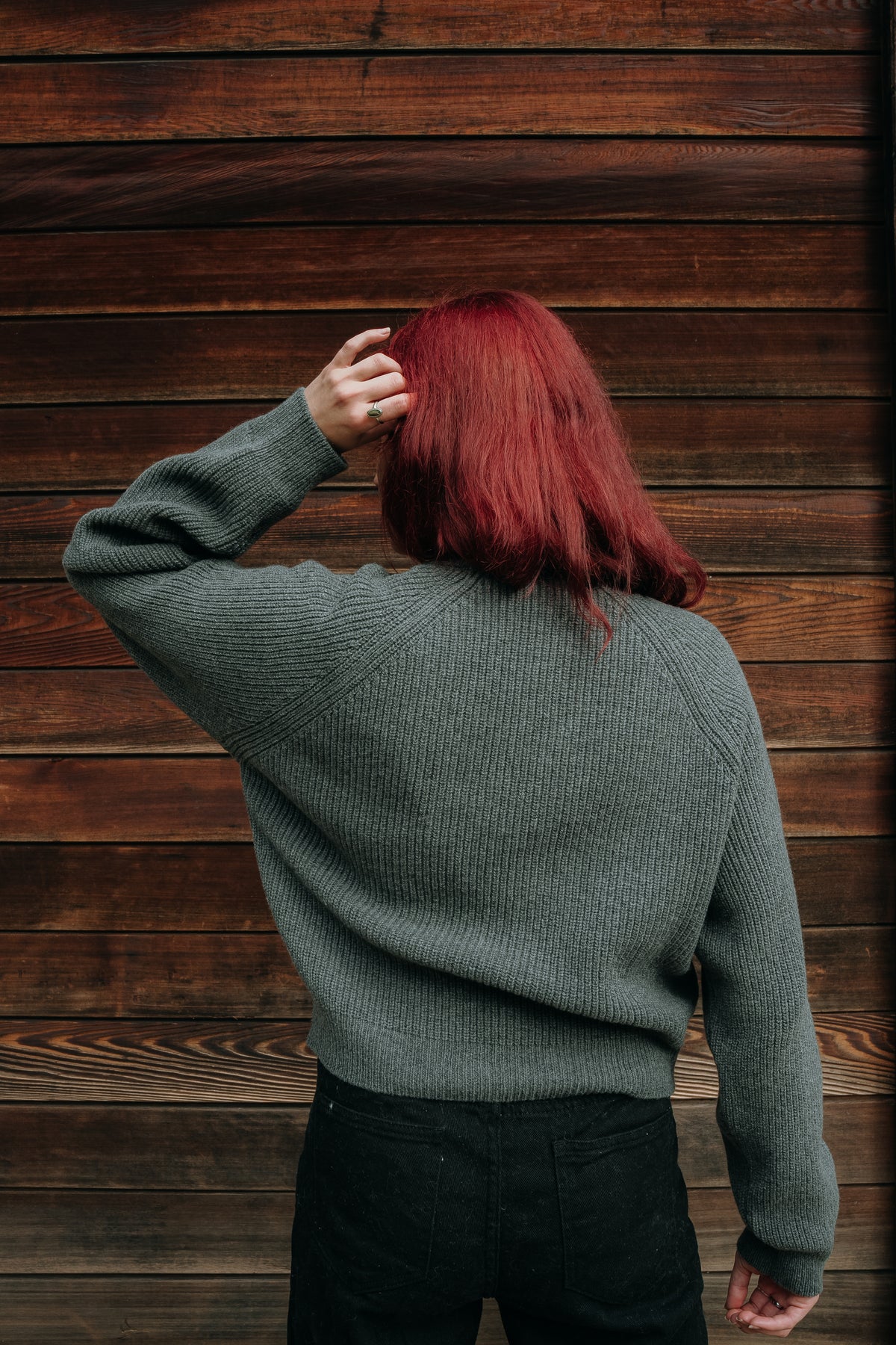 Pull en laine Femme laine recyclée durable