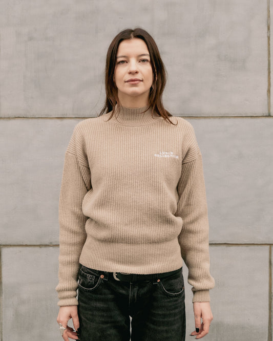 Pull en laine Femme production locale belge