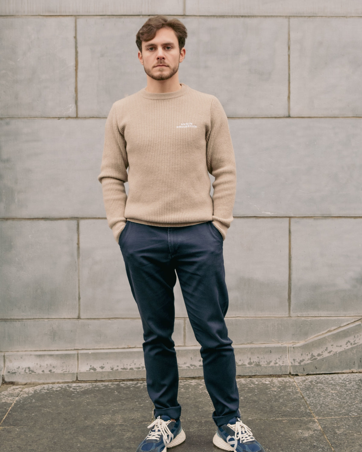 Pull en laine Homme collection intemporelle Lucid