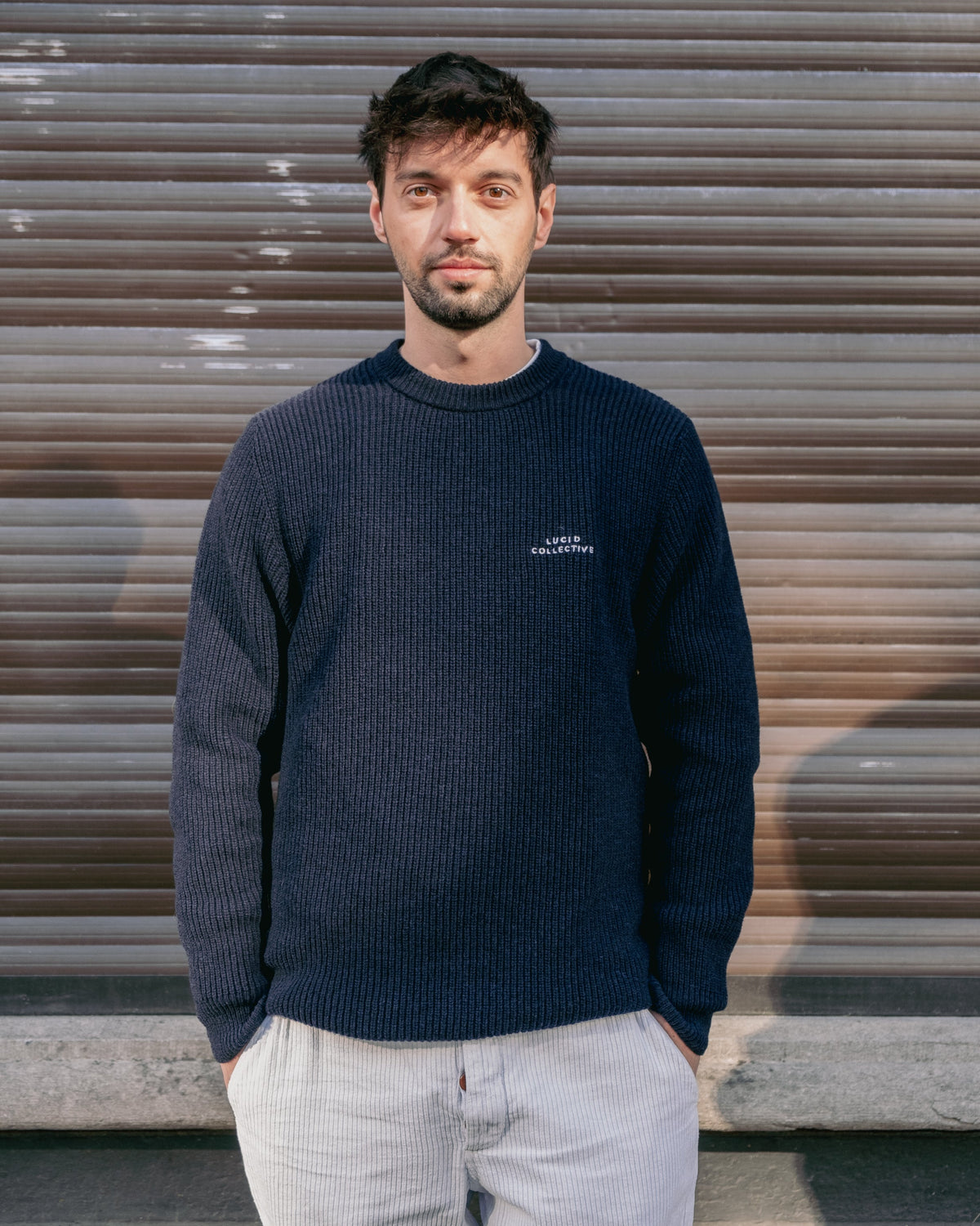 Pull en laine Homme coupe parfaitement ajustée