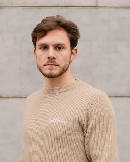Pull en laine Homme coupe travaillée