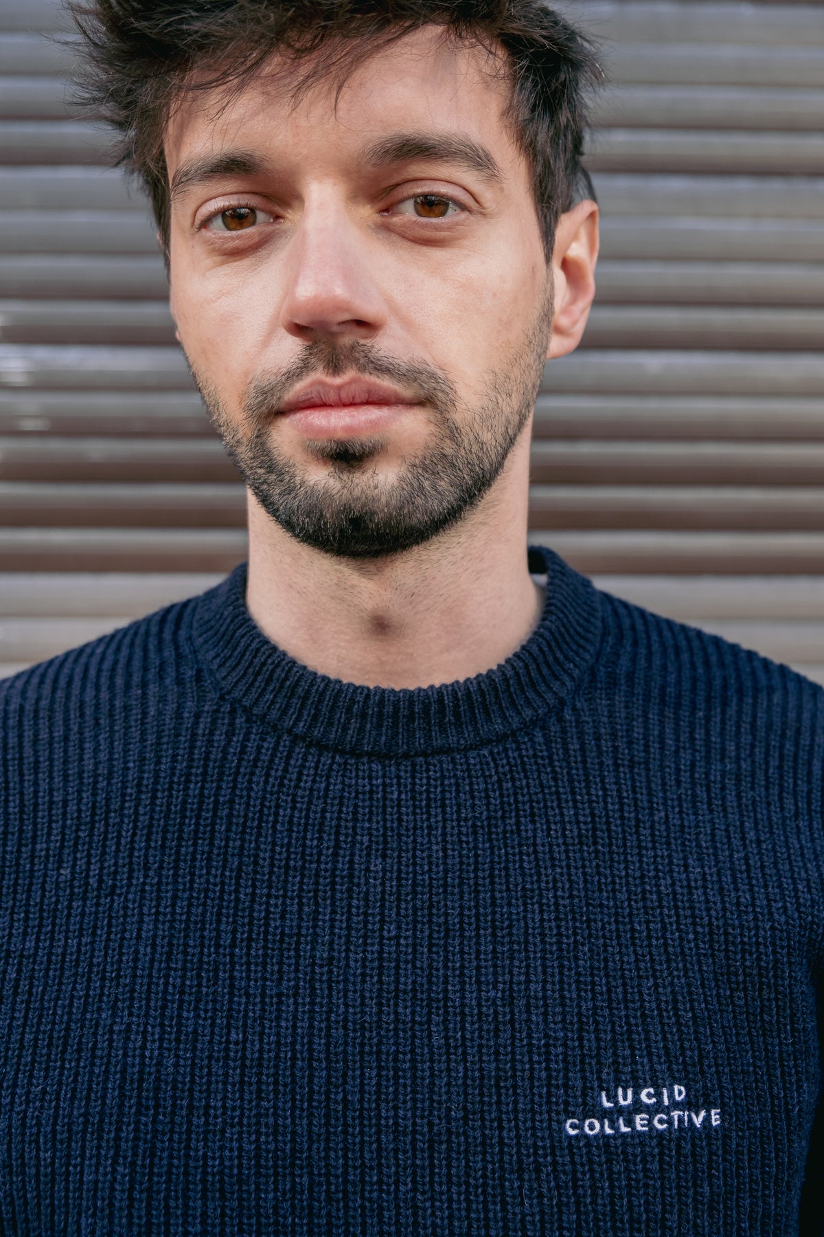Pull en laine Homme production locale belge