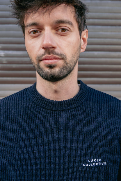 Pull en laine Homme production locale belge