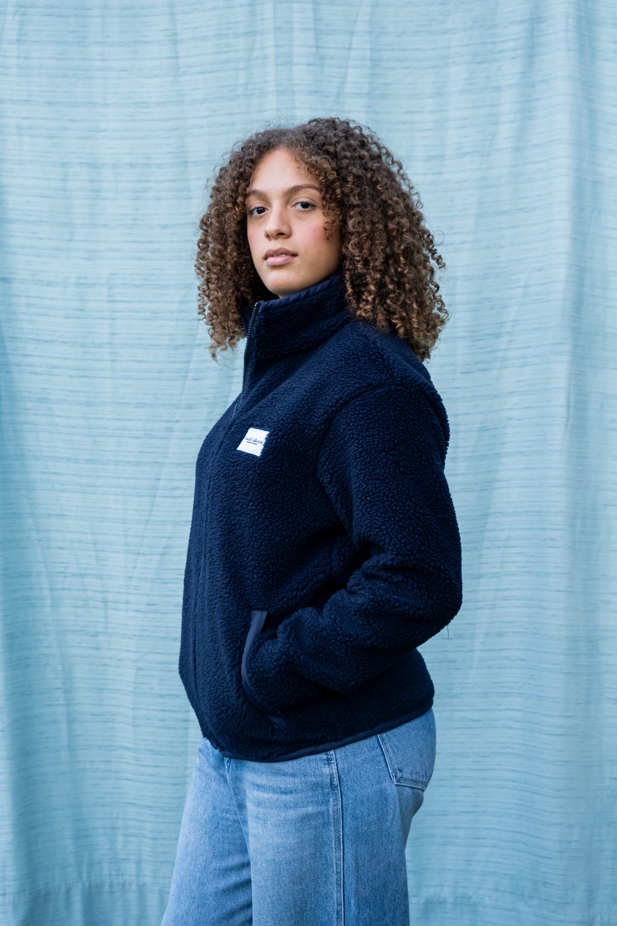 Veste Polaire Sherpa Unisexe doublure Tencel