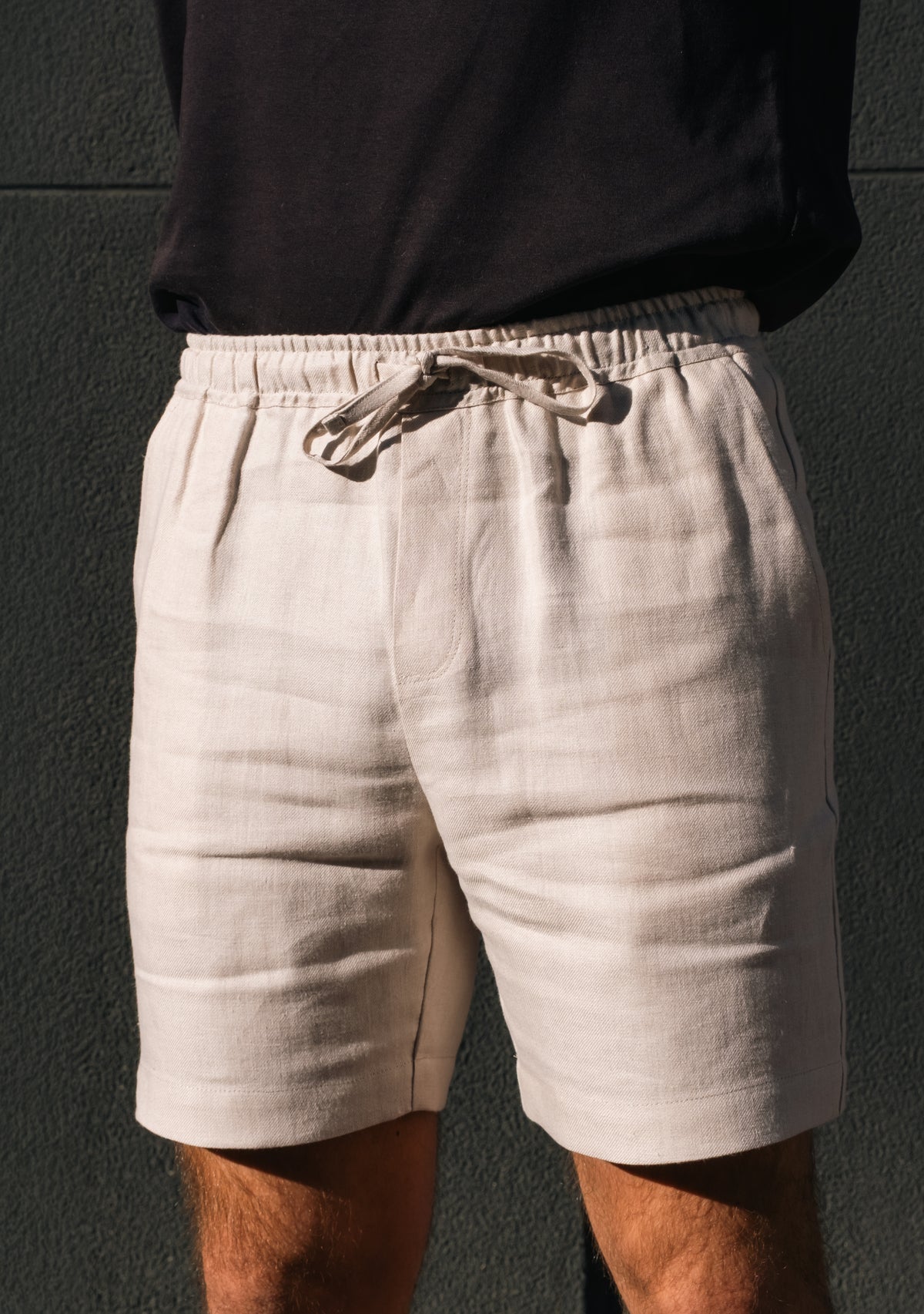 Short en lin Homme atelier de réinsertion sociale