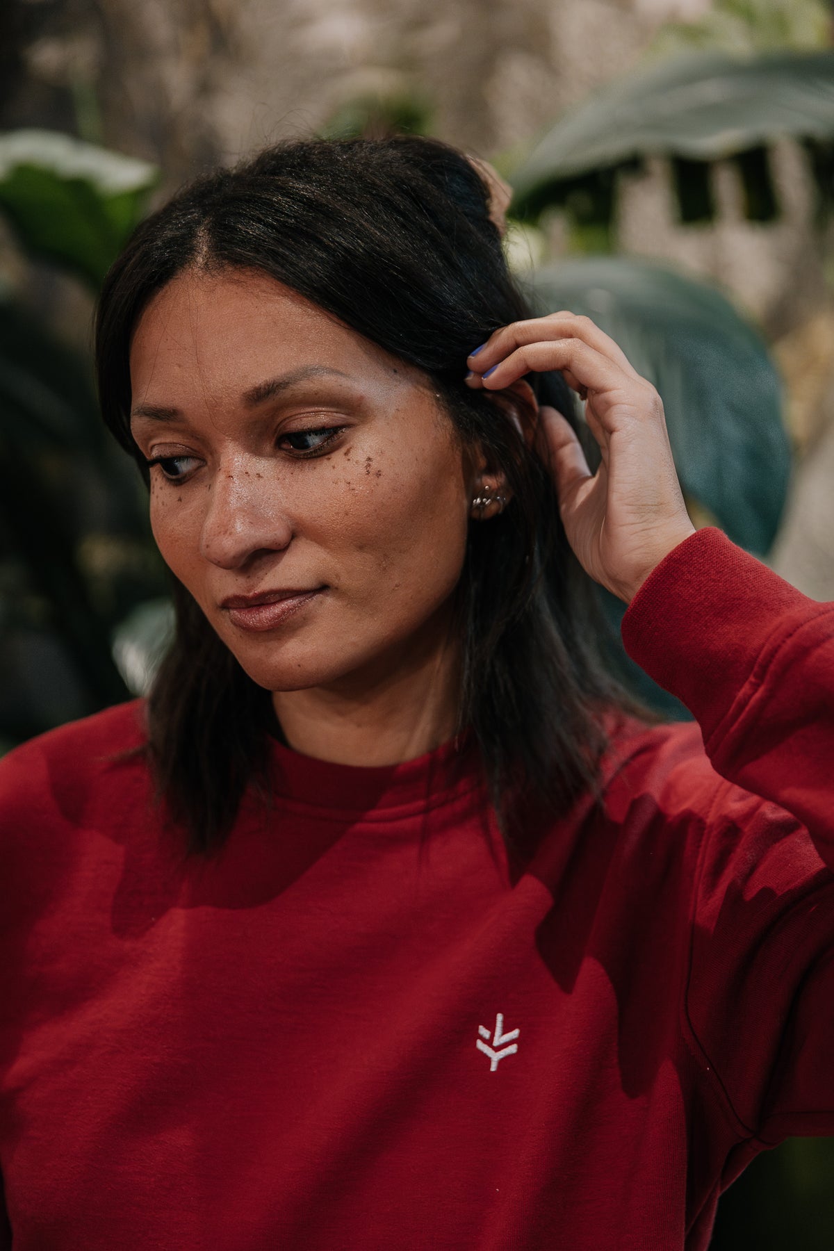 Sweatshirt Femme matière recyclée durable
