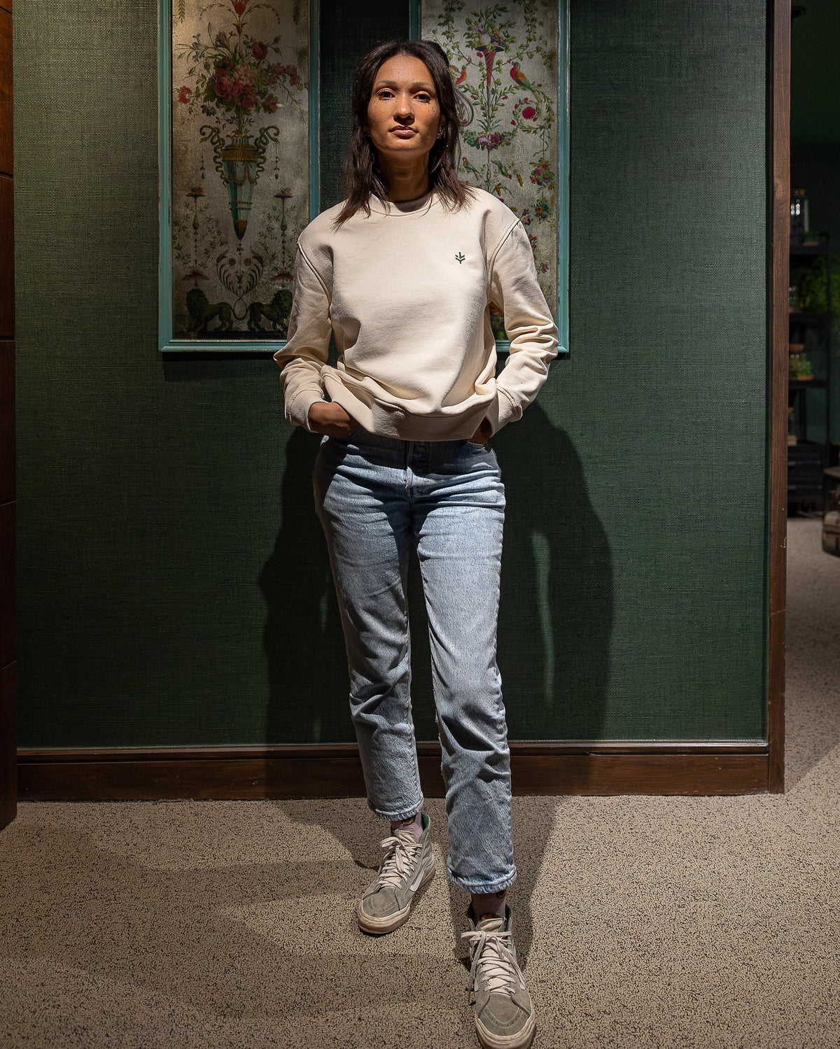 Sweatshirt Femme matière 100% recyclée