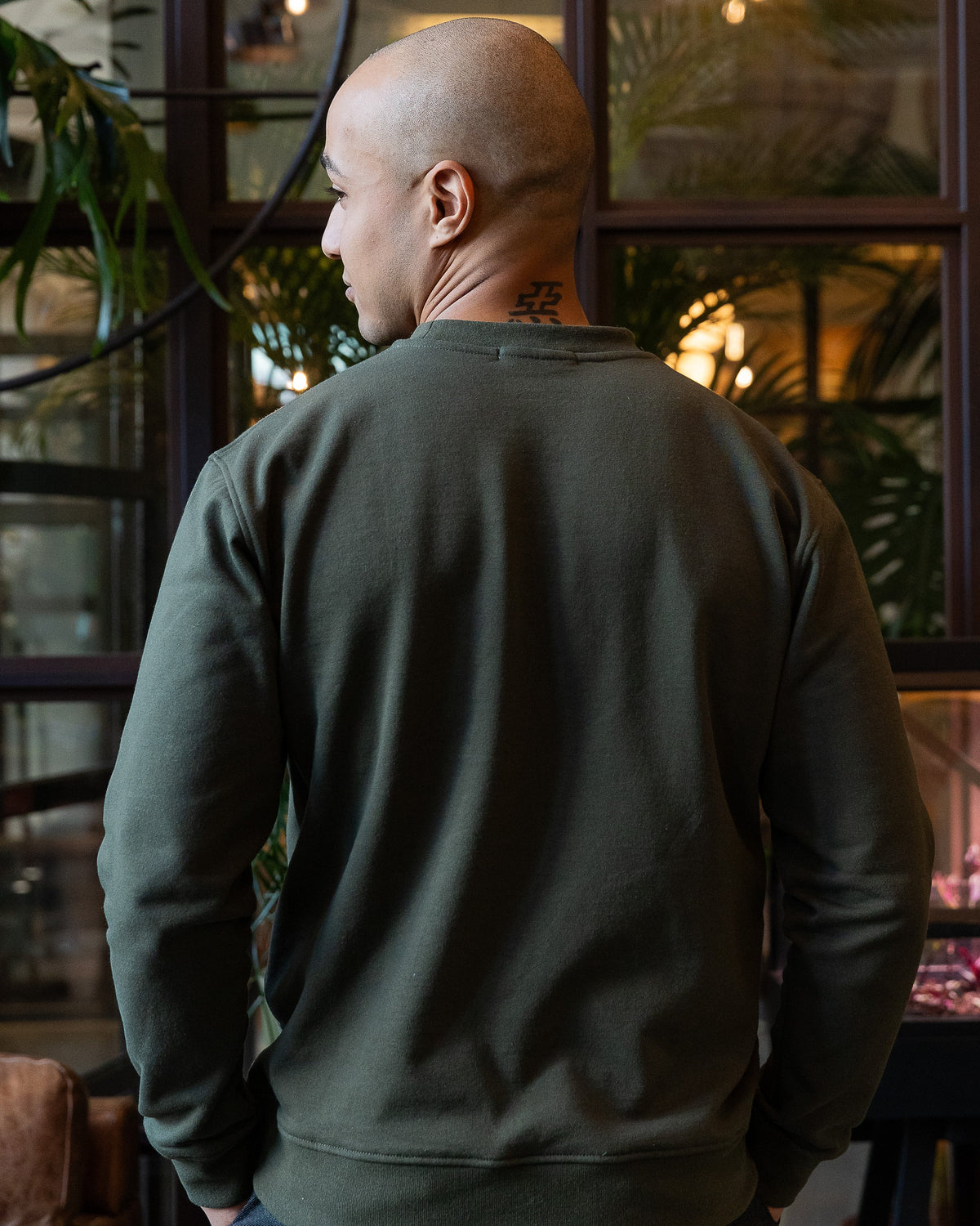 Sweatshirt Homme fibre recyclée