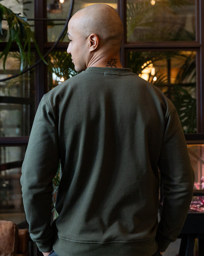 Sweatshirt Homme fibre recyclée