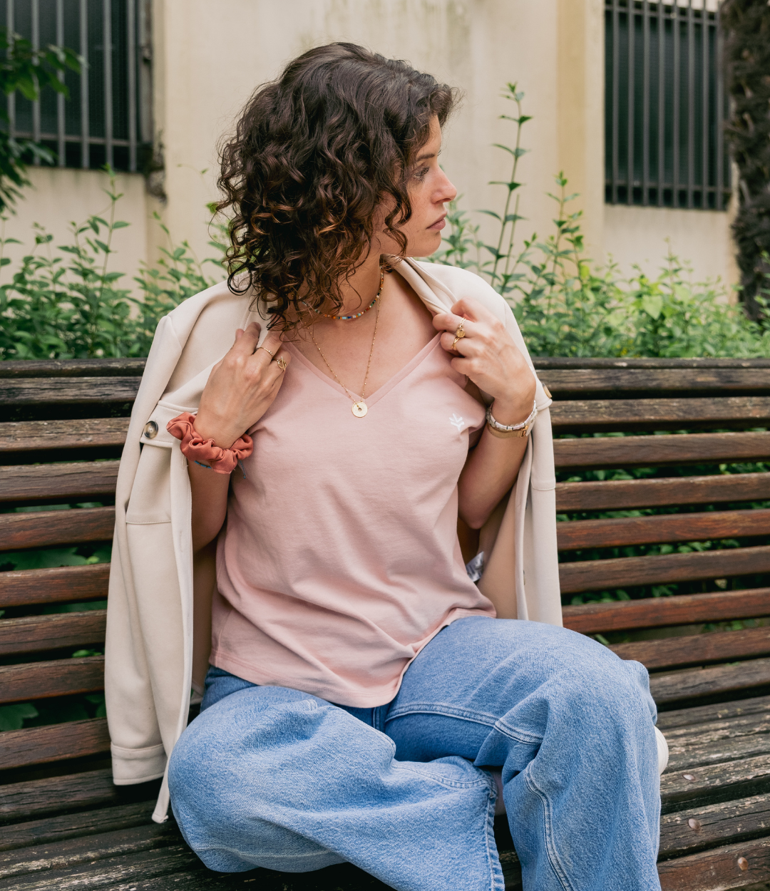 T-shirt femme atelier de travail adapté