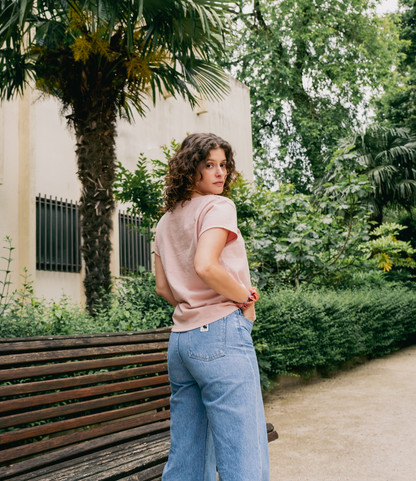 T-shirt femme confectionné en Belgique
