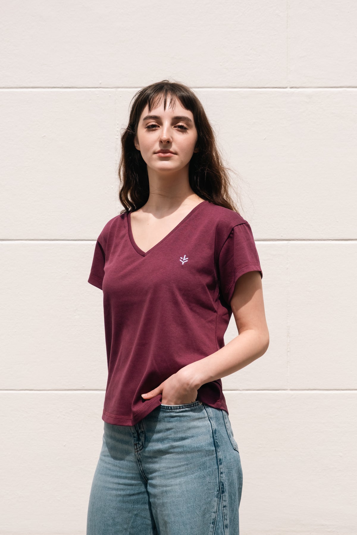 T-shirt femme matière recyclée