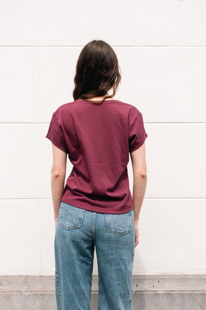 T-shirt femme textile respirant durable