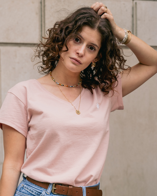 T-shirt femme textile épais et respirant