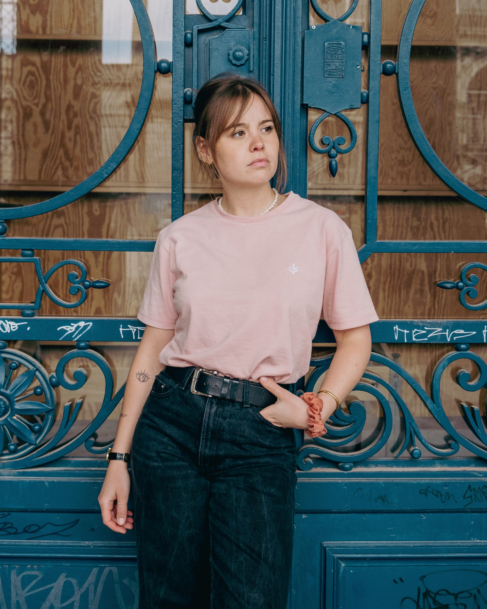 T-shirt femme fabriqué en Belgique