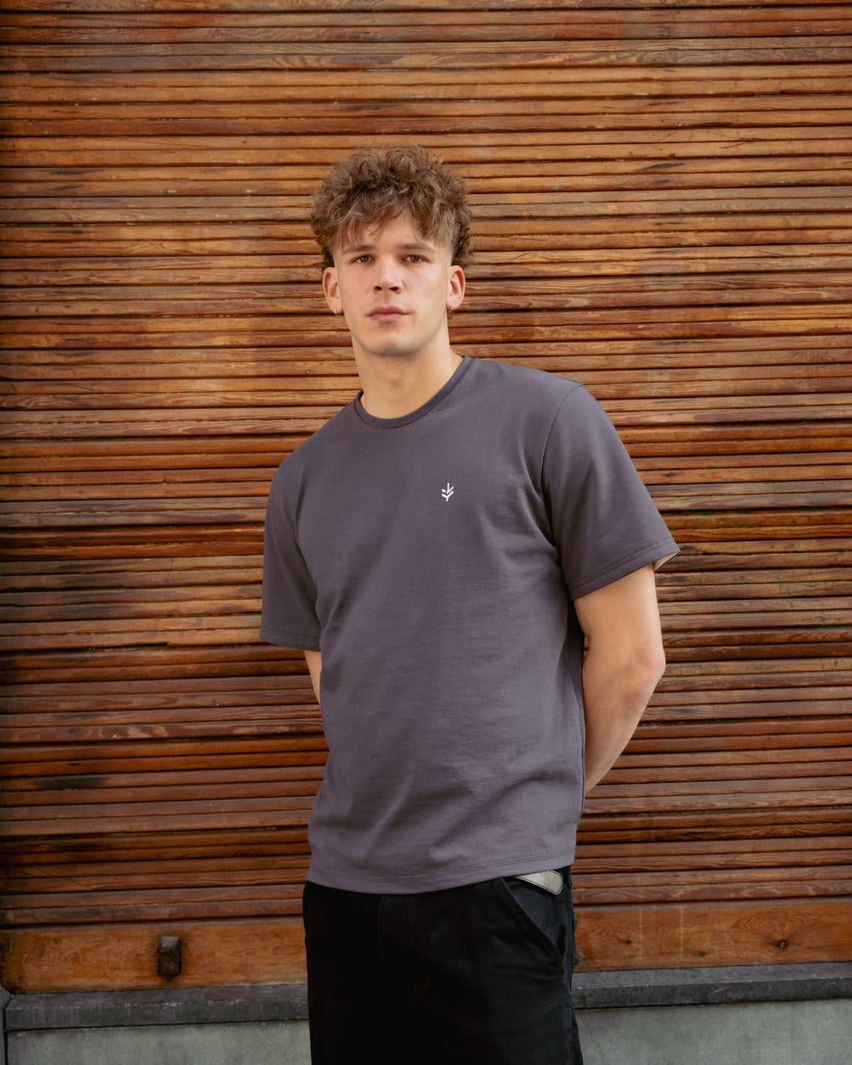 T-shirt Homme manches doublées