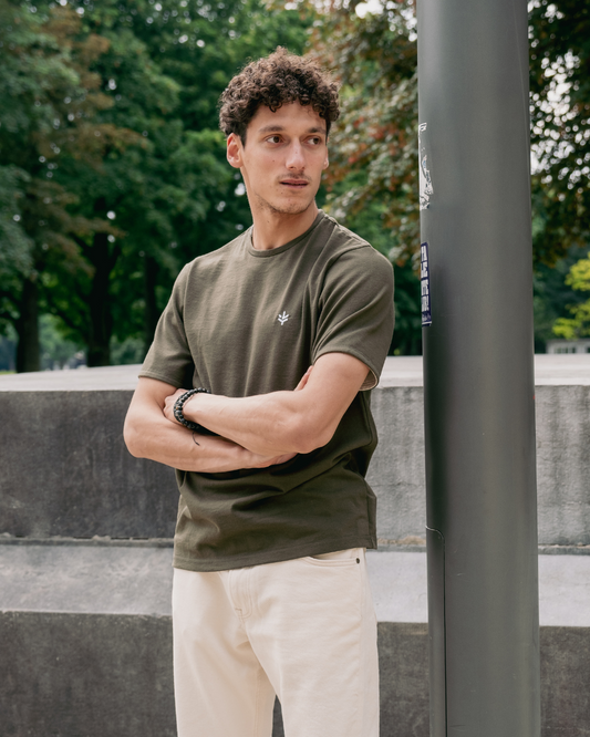T-shirt Homme manches doublées polyvalentes