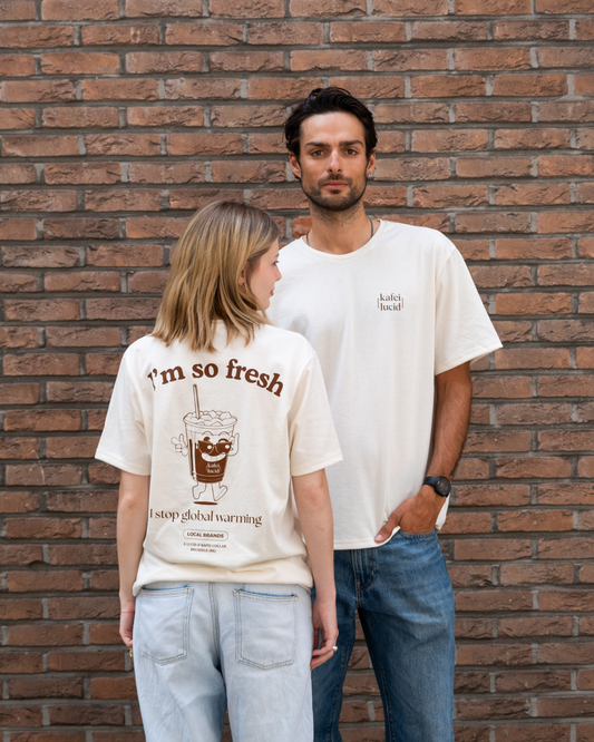 T-shirt Lucid x Kafei textile recyclé