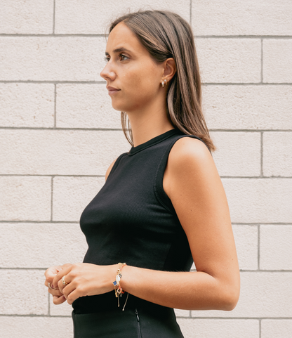 Top Femme textile souple et respirant