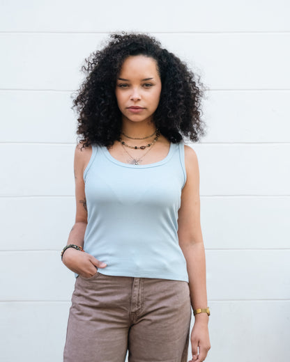 Top Femme textile souple et respirant